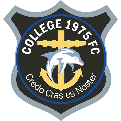 College 1975 badge
