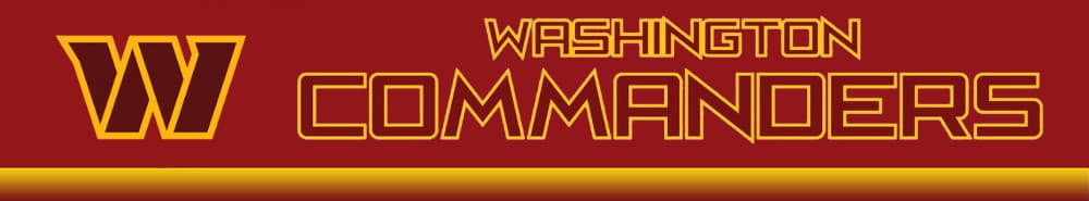 Washington Commanders banner