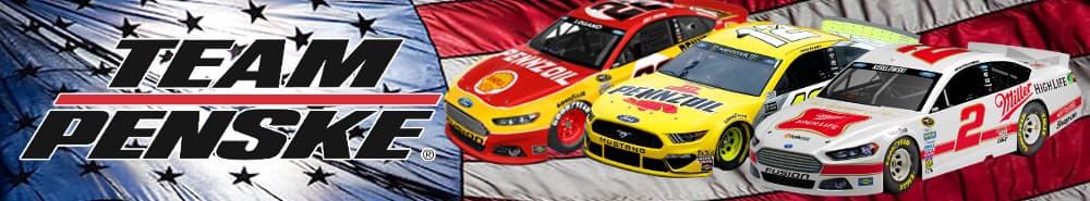 Team Penske NASCAR banner