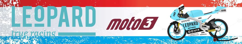 Leopard Racing Moto3 banner