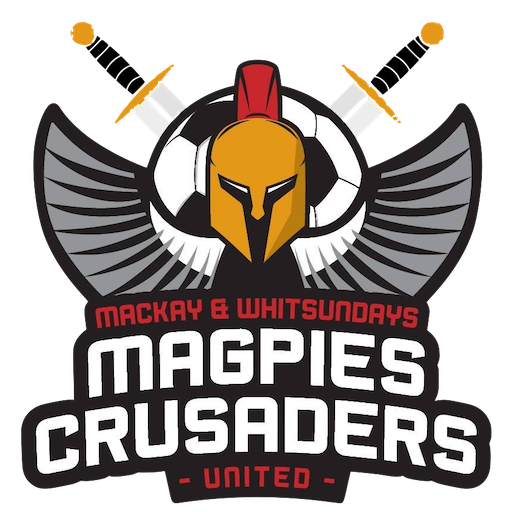 Mackay and Whitsundays Magpies Crusaders United badge